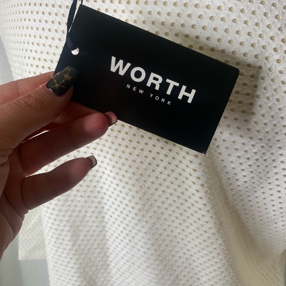 Worth New York honeycomb boxy top - Picture 6 of 8